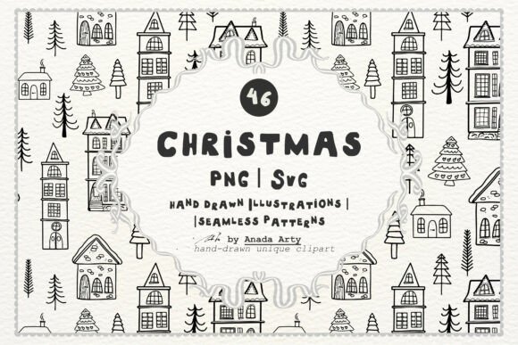 Christmas Doodles, Patterns Review for Real Embroidery Projects