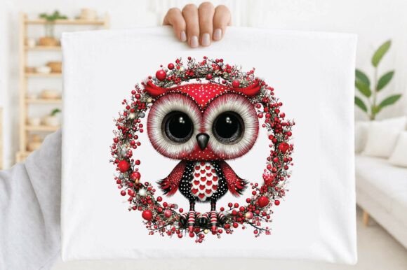 Cute Christmas Owl Clipart PNG: A Versatile Illustration for Content Creators