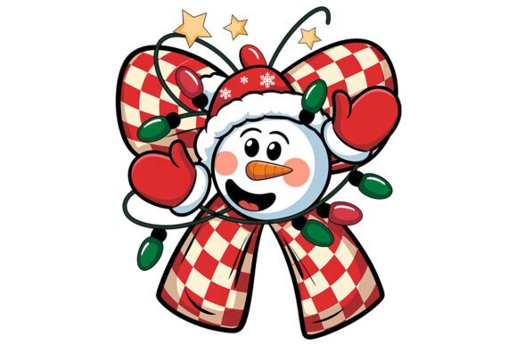 Merry Christmas Png Snowman Illustration for Branding and Marketing
