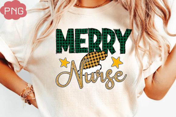 Merry NursePNG T-shirt Design,Christmas Illustrations Review
